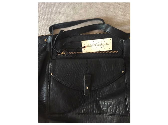 Petite Mendigote Bolsas Preto - vista 3