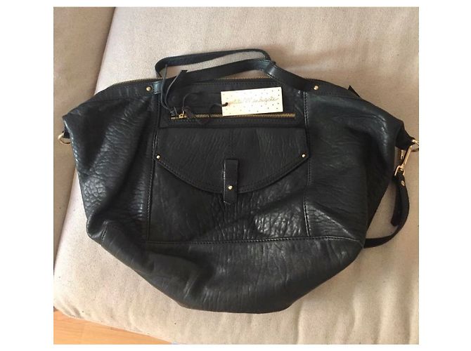Petite Mendigote Bolsas Preto - vista 5
