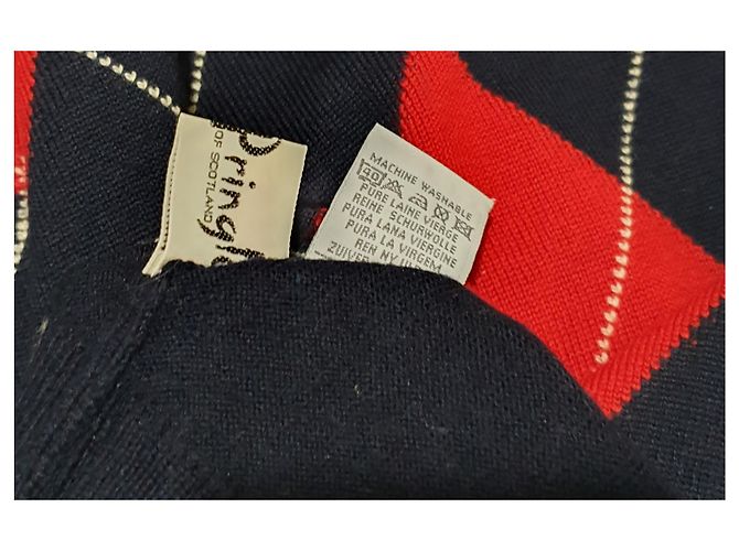 Pringle Of Scotland Polo Rauten Pullover aus Wolle Mehrfarben - Ansicht 4
