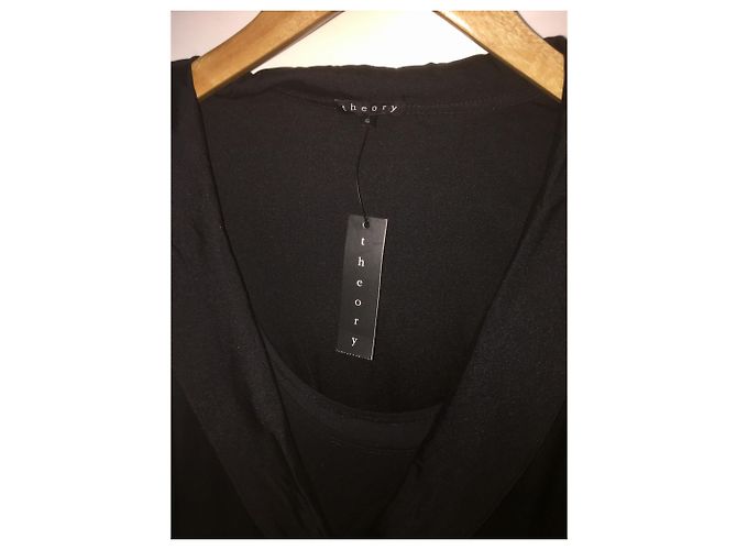 Theory Vestido Teoría García Mónaco Negro - vista 7