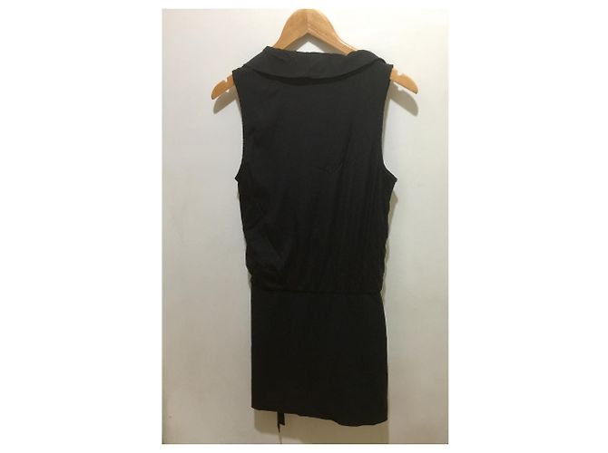 Theory Vestido Teoría García Mónaco Negro - vista 8