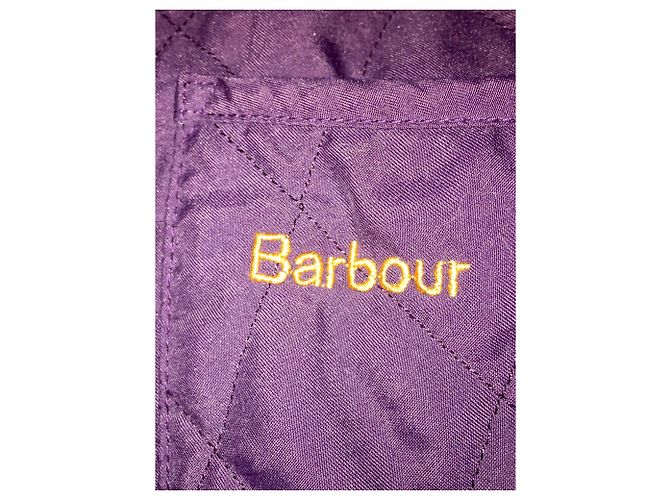 Barbour Eskdale Abrigo Púrpura - vista 7