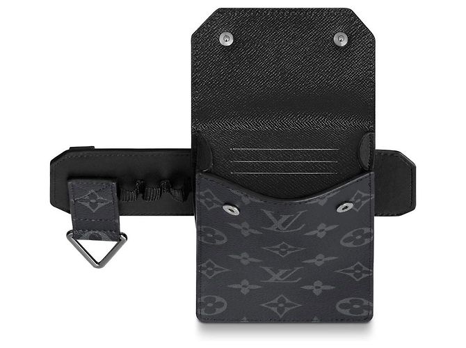 Louis Vuitton Gebrauchsgürtel LV Grau - Ansicht 2