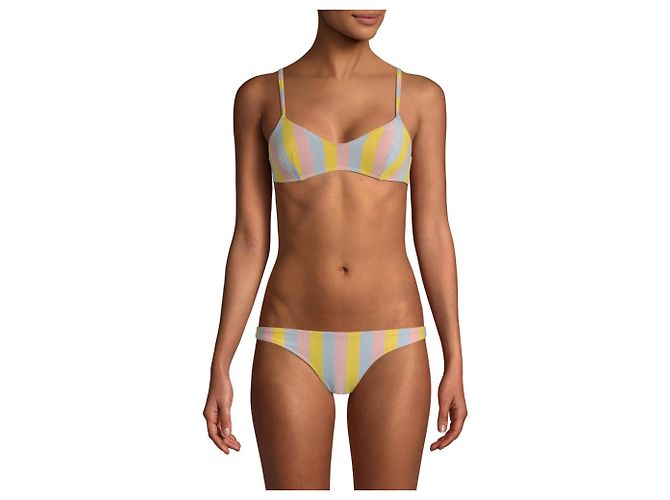 Parte bassa bikini The Rachel Solid & Striped Multicolore - vista 6
