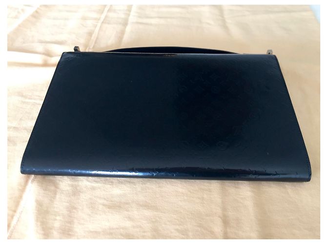Louis Vuitton Cartella nera Vuitton Nero - vista 10