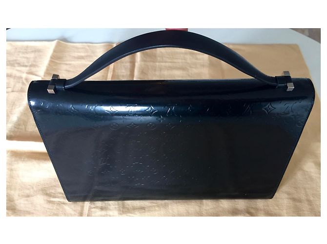 Louis Vuitton Cartella nera Vuitton Nero - vista 11