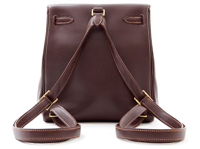 Hermès KELLYADO MINI 20 marrón Castaño - vista 3