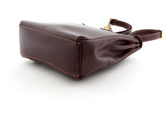 Hermès KELLYADO MINI 20 marrón Castaño - vista 4