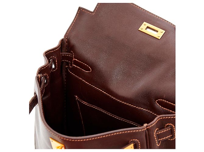 Hermès KELLYADO MINI 20 marrón Castaño - vista 5