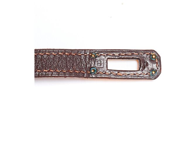 Hermès KELLYADO MINI 20 marrón Castaño - vista 6