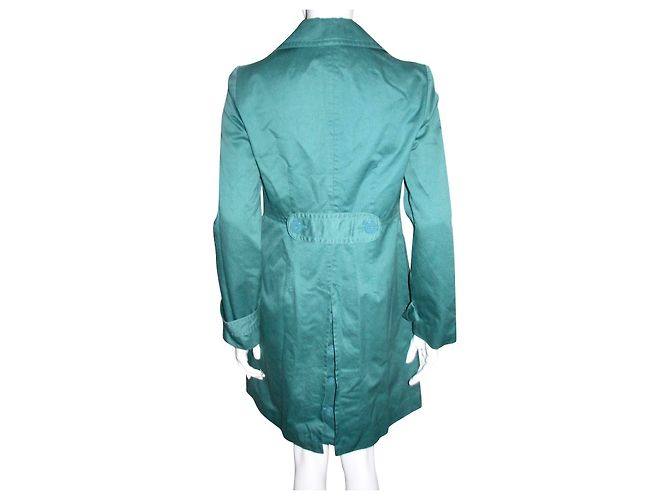 Cappotto in cotone verde Marc Jacobs - vista 2