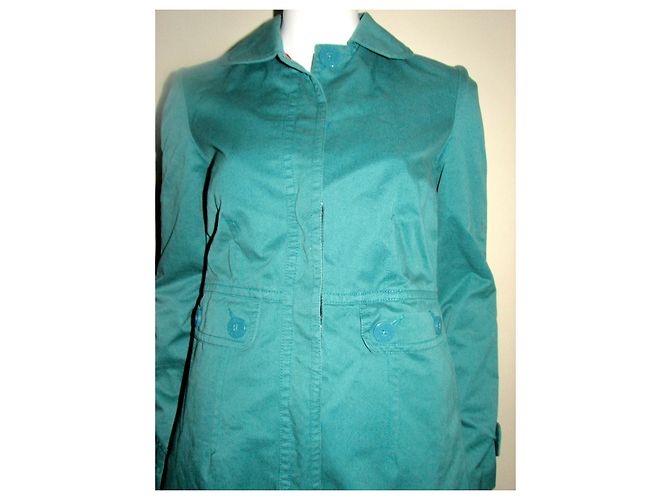 Cappotto in cotone verde Marc Jacobs - vista 4