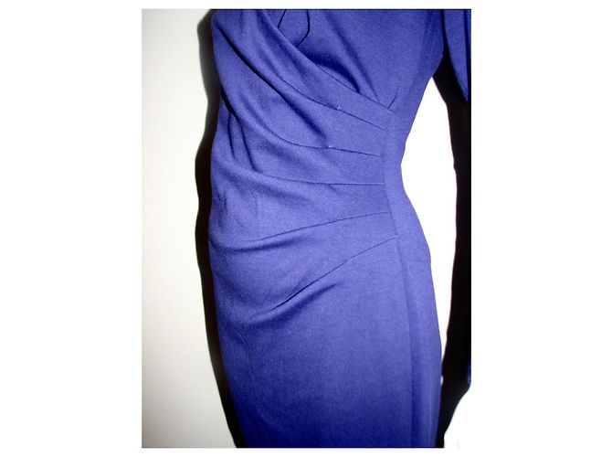 Dkny Kleid Lila Wickeloptik - Ansicht 4