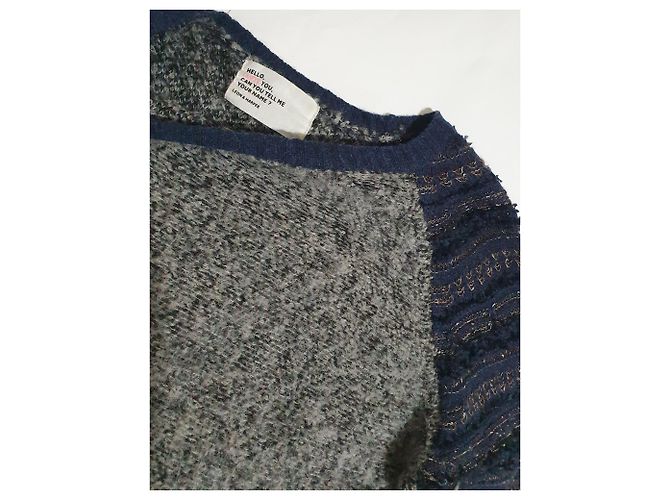 Maglione Leon & Harper M in Alpaca e Lana Multicolore - vista 2