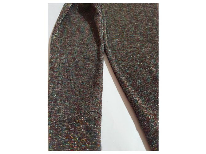Mads Norgaard Glänzender Pullover L Mehrfarben - Ansicht 2