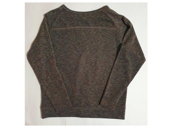 Mads Norgaard Glänzender Pullover L Mehrfarben - Ansicht 4