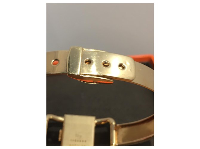 Hermès estribo Dorado - vista 4