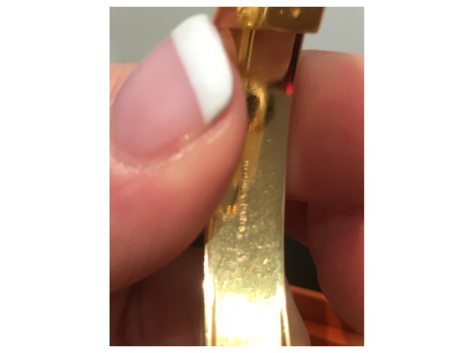 Hermès estribo Dorado - vista 6