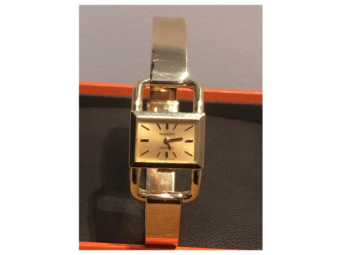 Hermès estribo Dorado - vista 8