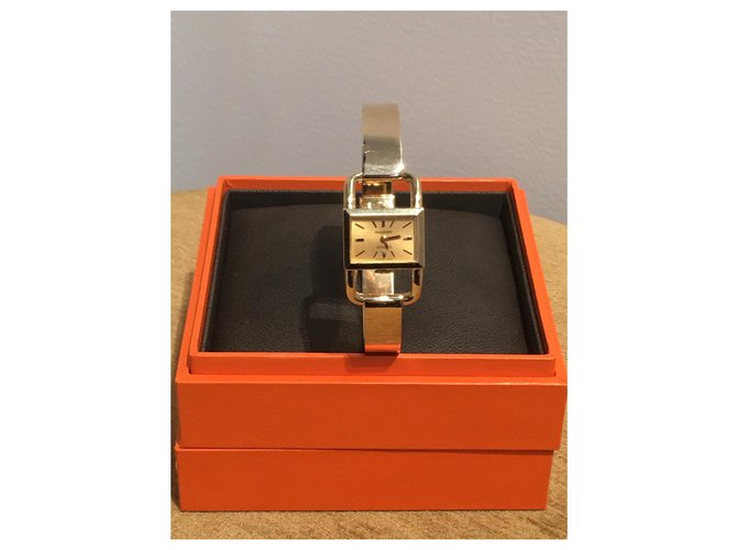 Hermès estribo Dorado - vista 9