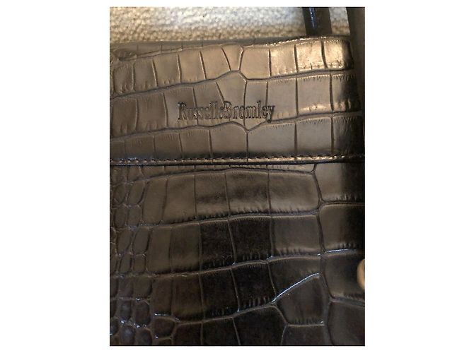Russell & Bromley Strukturierte Lederhandtasche - Ansicht 5