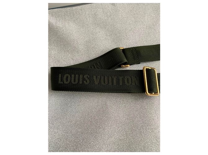 Louis Vuitton Tracolla per chitarra verde - vista 3