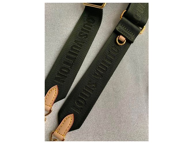 Louis Vuitton Tracolla per chitarra verde - vista 6