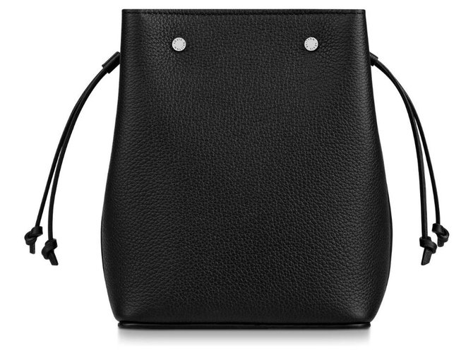 Louis Vuitton Borsa LV secchio nano Nero - vista 4