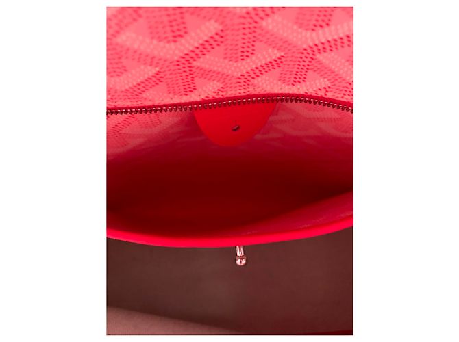Borsa a mano Goyard Artois Rosa in Tela - vista 4