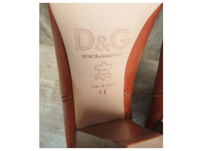 Botas Dolce & Gabbana p 42 Coñac - vista 8