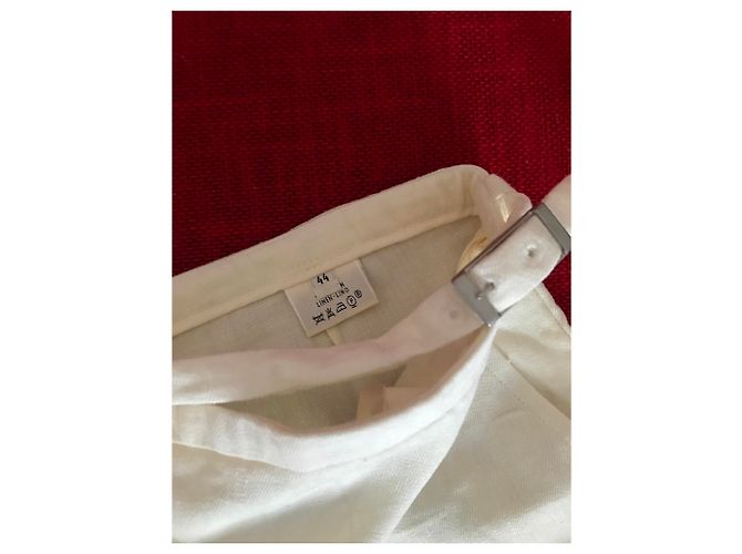 Hermès Kurze Hose Aus weiß - Ansicht 4