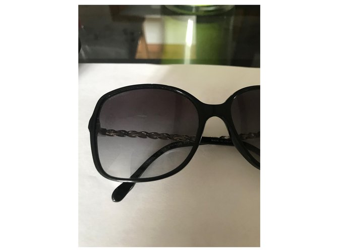 Chanel Gafas de sol Negro - vista 2