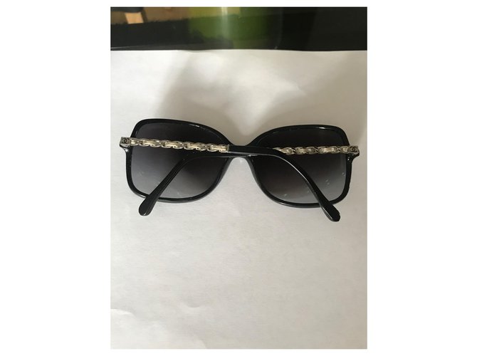 Chanel Gafas de sol Negro - vista 3