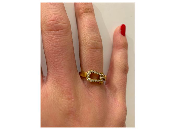 Fred Force ring 10 Medium model Golden - view 5