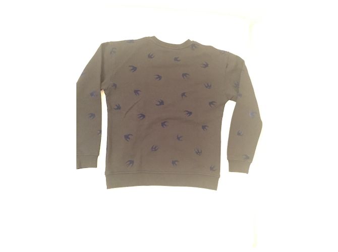 Alexander Mcqueen MCQ- Sudadera con estampado de pájaros- Nuevo Negro - vista 6