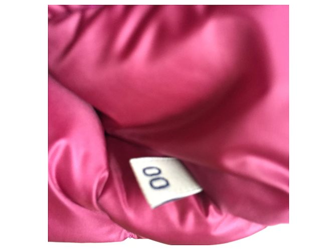 Piumino Moncler in cashmere viola Porpora - vista 7
