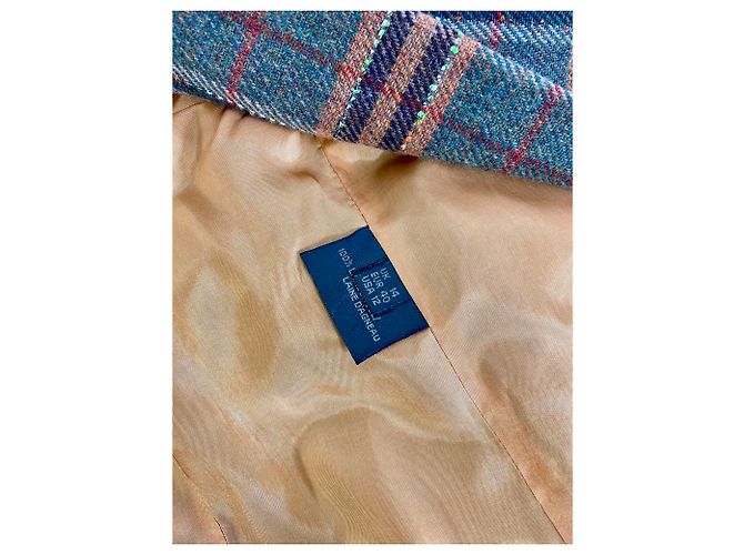 Old England Lambswool Blazer Braun Beige Dunkelgrün - Ansicht 5