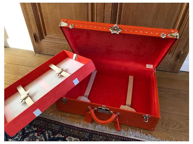 Louis Vuitton Alzer 70 Piccante M 13551 Arancione - vista 3