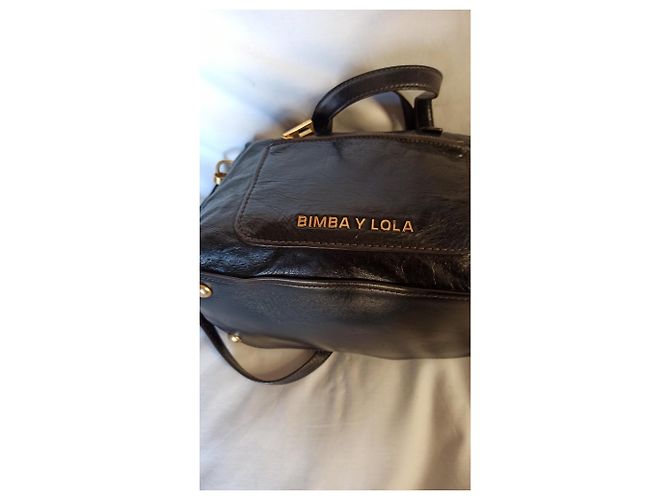 Borsa a mano Bimba & Lola in pelle nera Nero - vista 6