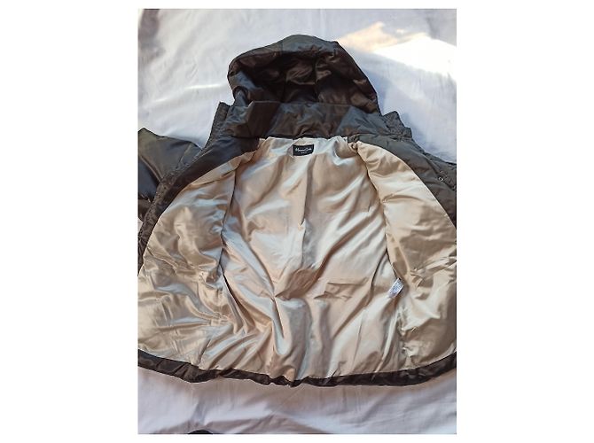 Chaqueta Acolchada Massimo Dutti Verde Caqui - vista 3