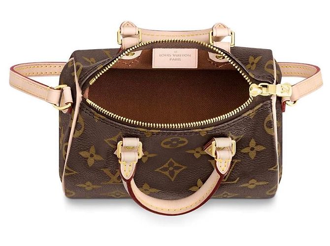 Louis Vuitton Speedy nano nuovo Marrone - vista 3