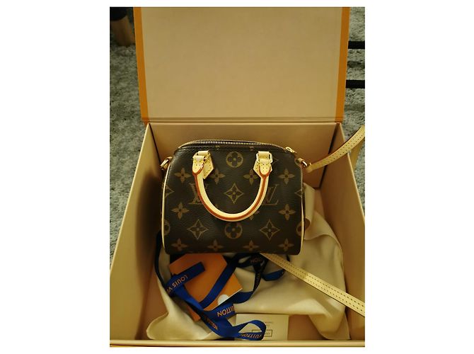 Louis Vuitton Speedy nano nuovo Marrone - vista 7