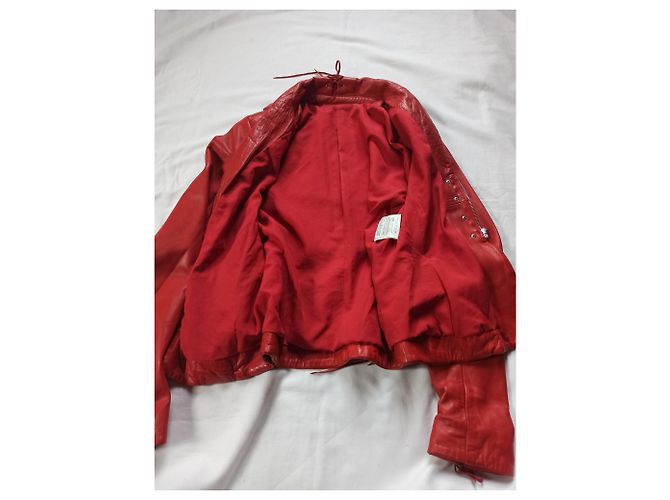 Autre Marque Lederjacke Koralle - Ansicht 6