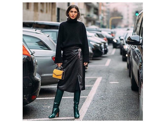 Aquazzura Stivali integrati verde BRERA - vista 6