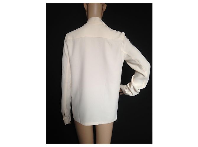 Blusa Azzaro Eggshell Viscosa Bianco sporco - vista 5