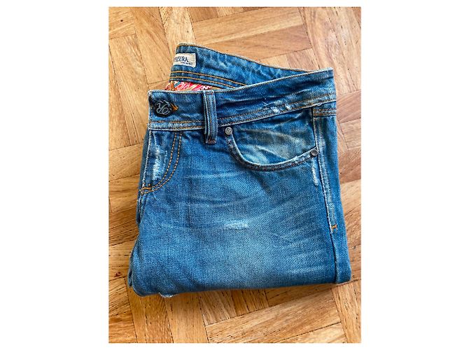 Autre Marque Jeans azules ROSSODISERA con cristales - vista 10