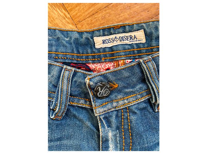 Autre Marque Jeans azules ROSSODISERA con cristales - vista 11