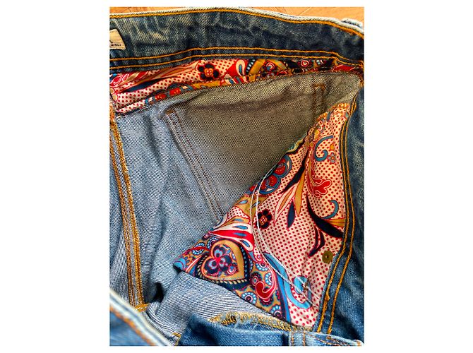 Autre Marque Jeans azules ROSSODISERA con cristales - vista 4