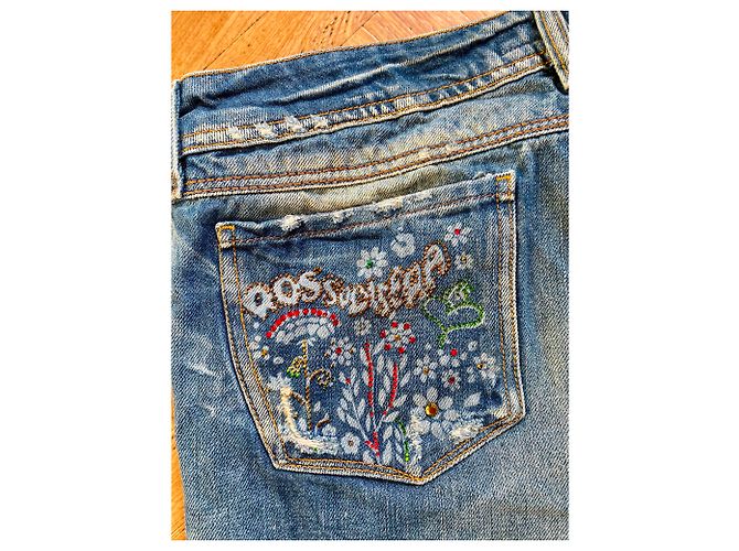 Autre Marque Jeans azules ROSSODISERA con cristales - vista 9