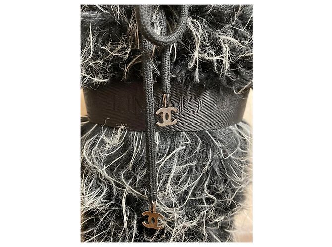 Chanel Stiefel Schwarz Grau - Ansicht 4